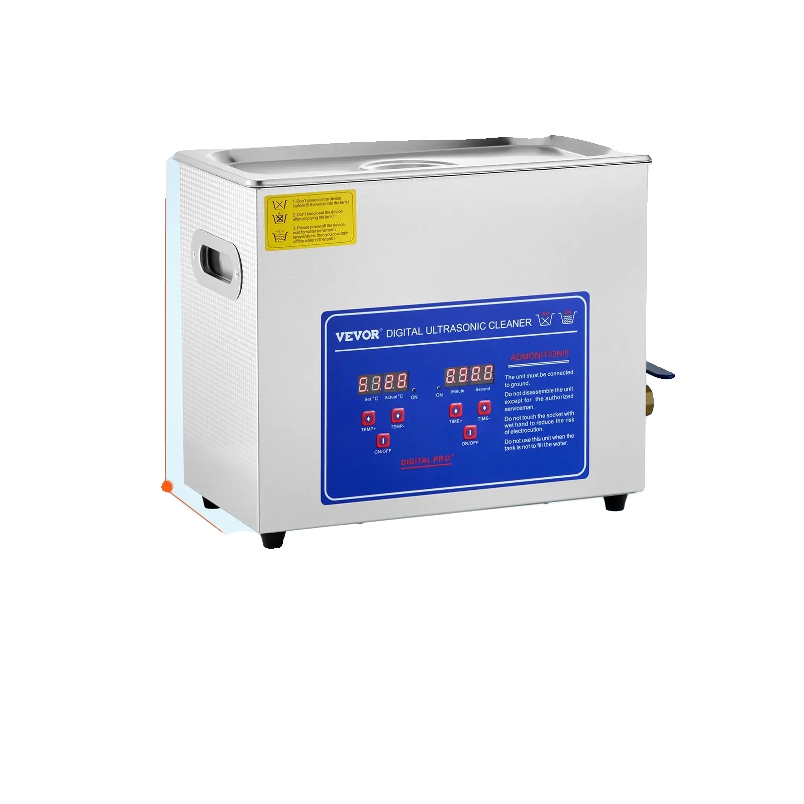 Ultraschallreiniger, Tragbare Waschmaschine, 6 Liter