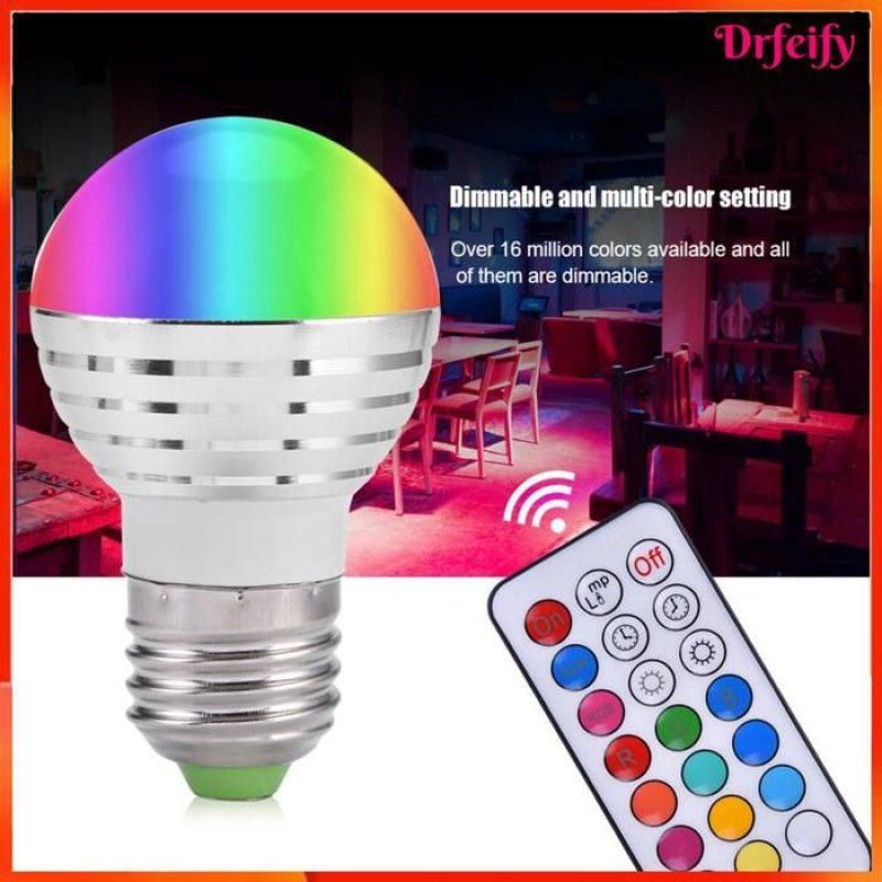 Dekorative Led-glühbirne – Rgb-kerze – E27 – 3 W – Fernbedienung