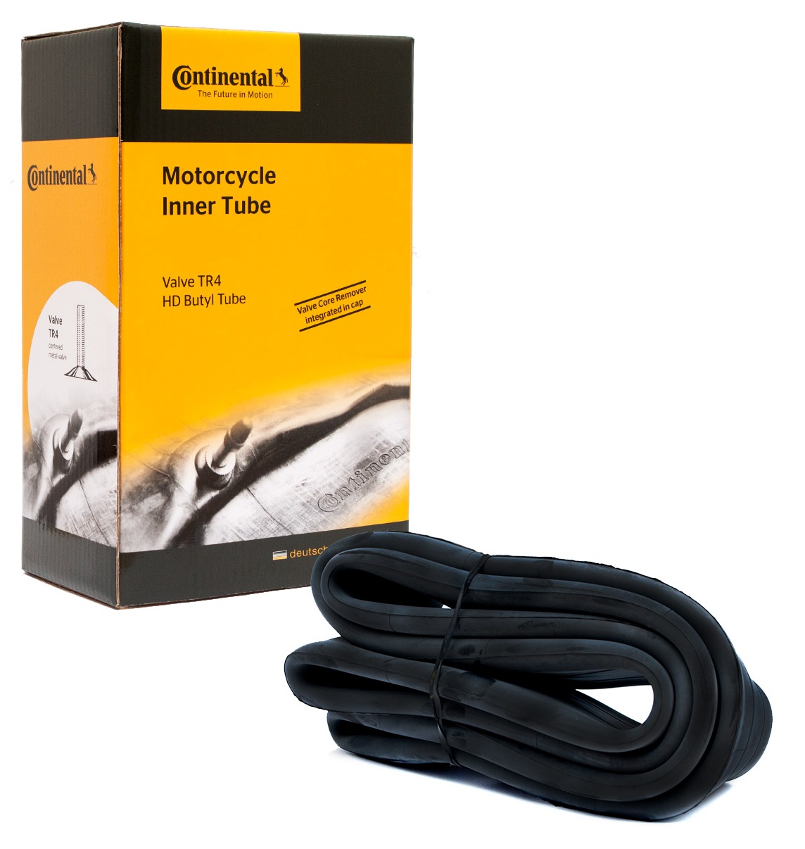 Continental-schlauch 3.25-3.50-19, 3.60-19, 90/90-19, 110/80-19, 4.10-19, 100/90-19 Tr4 D/e/f19