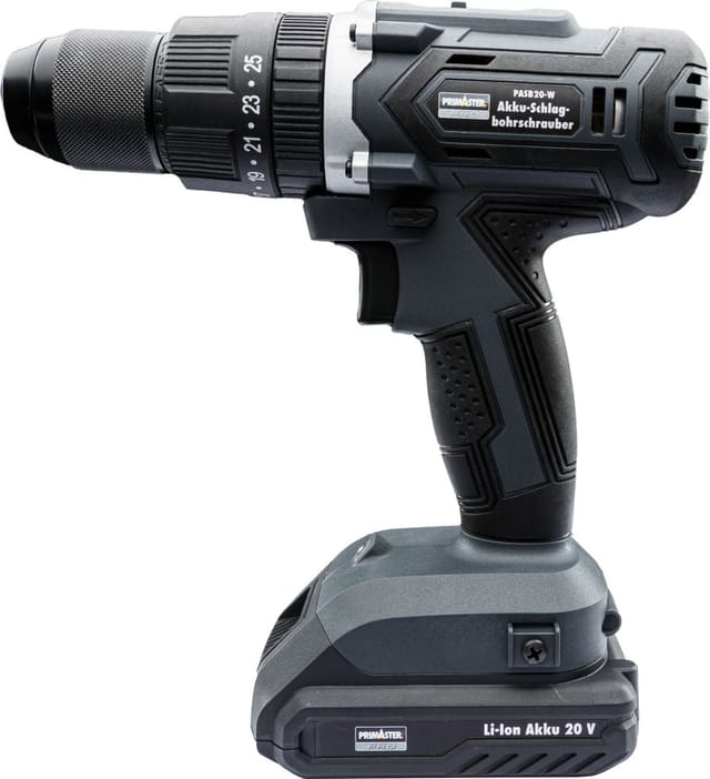 Primaster Pro - Primaster Akku-Schlagbohrschrauber-Set 20V Akkuschrauber Bohrschrauber Koffer