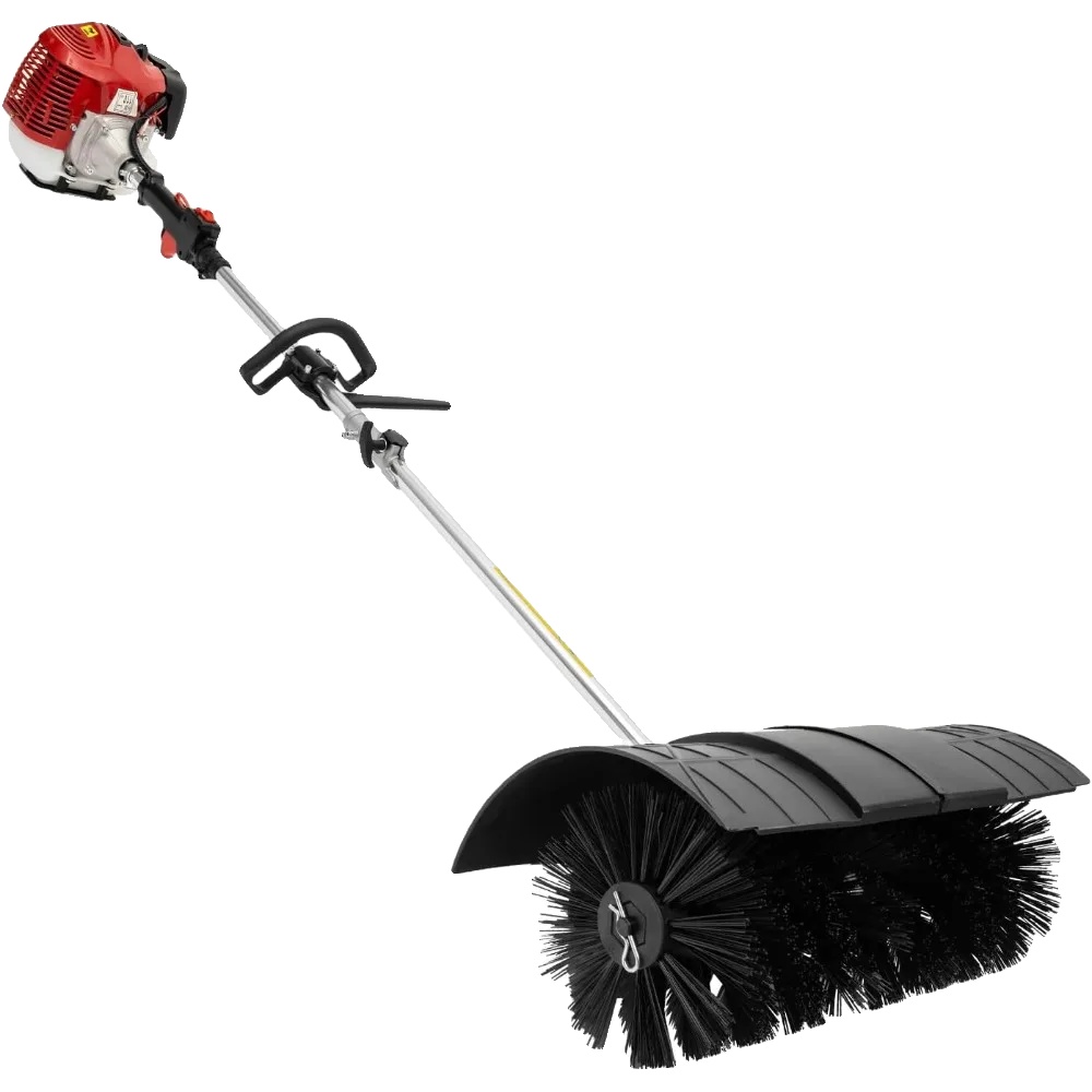 Tragbarer Benzin-kehrbesen, 2,3 Ps Motor, Nylonbürste, Ergonomischer Griff