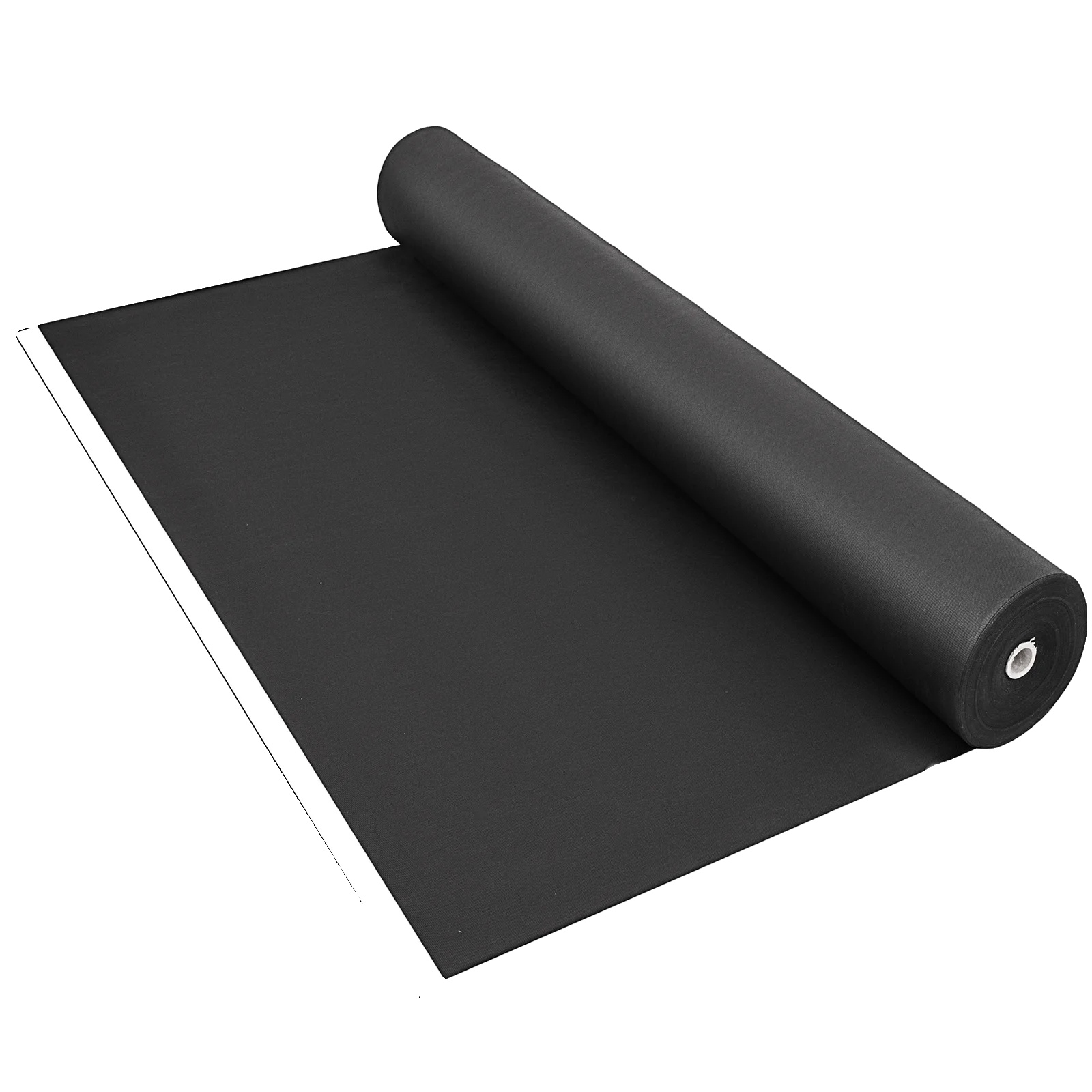 Unkrautvlies, Strapazierfähiges Material, Einfache Installation, Schwarz, 6 X 300 Fuß
