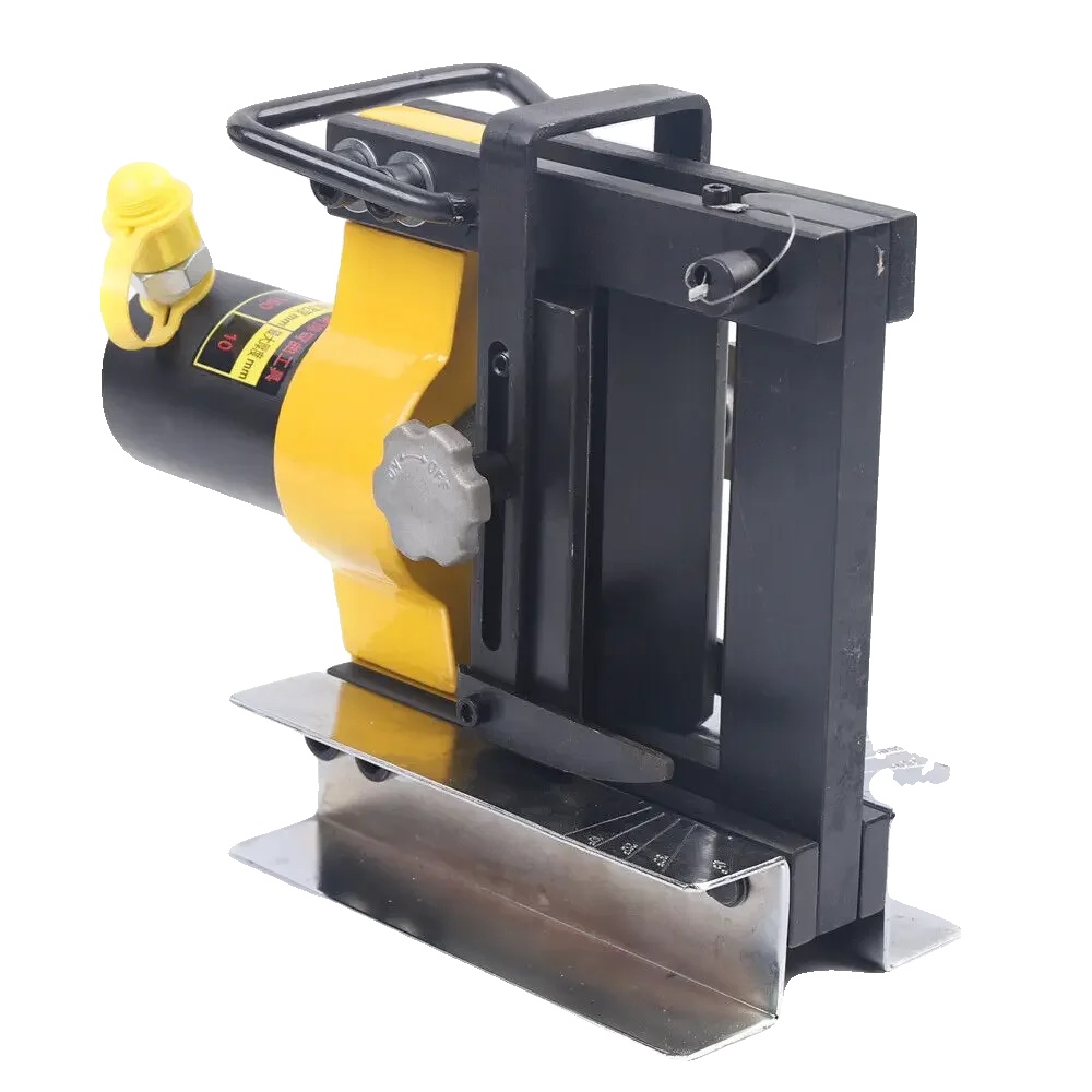 Hydraulische Stromschienenbiegemaschine, Tragbare Ausführung, Hohe Biegeleistung, Gelb