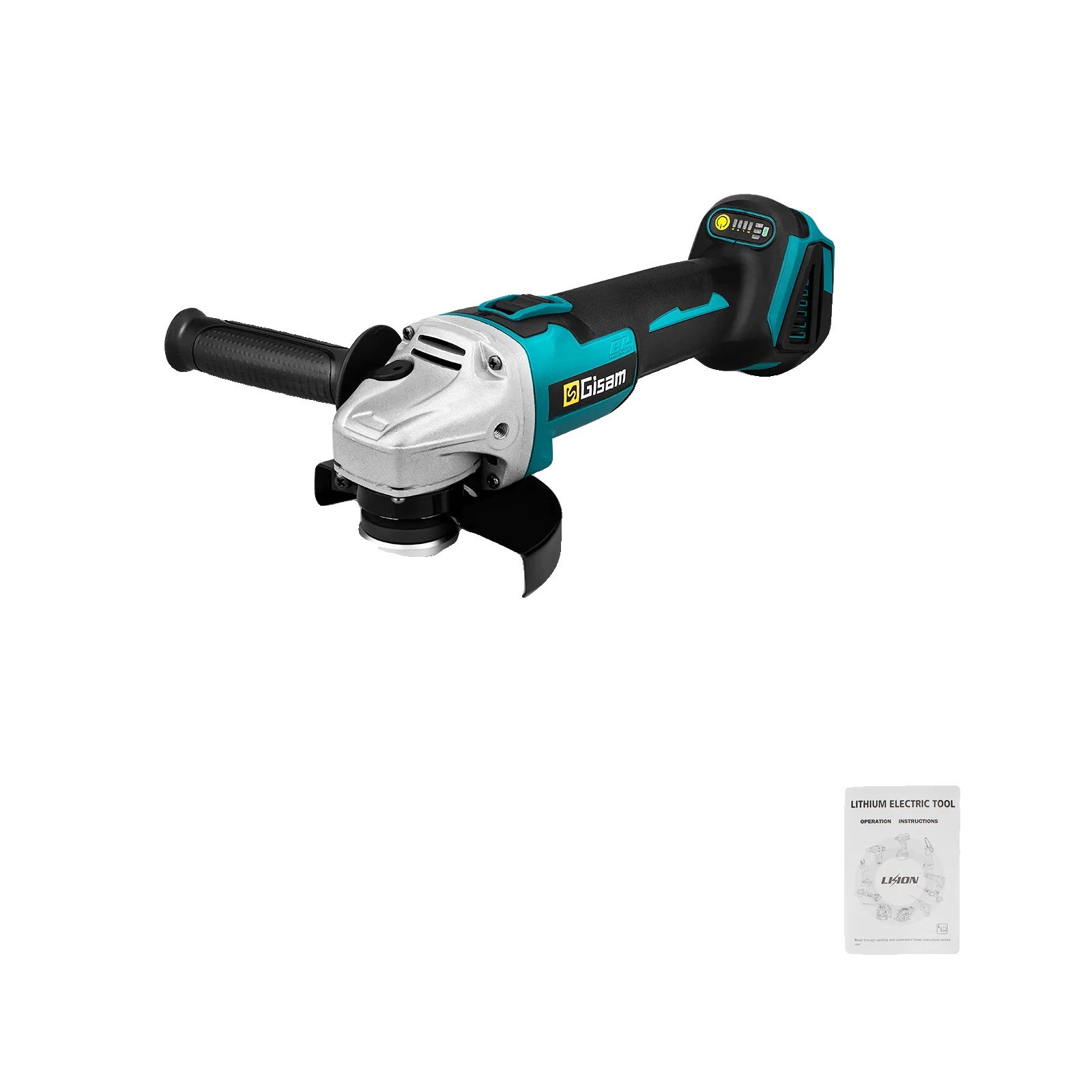 Winkelschleifer, Bürstenloser Motor, 125 Mm Scheibendurchmesser, Ohne Akku Oder Netzstecker