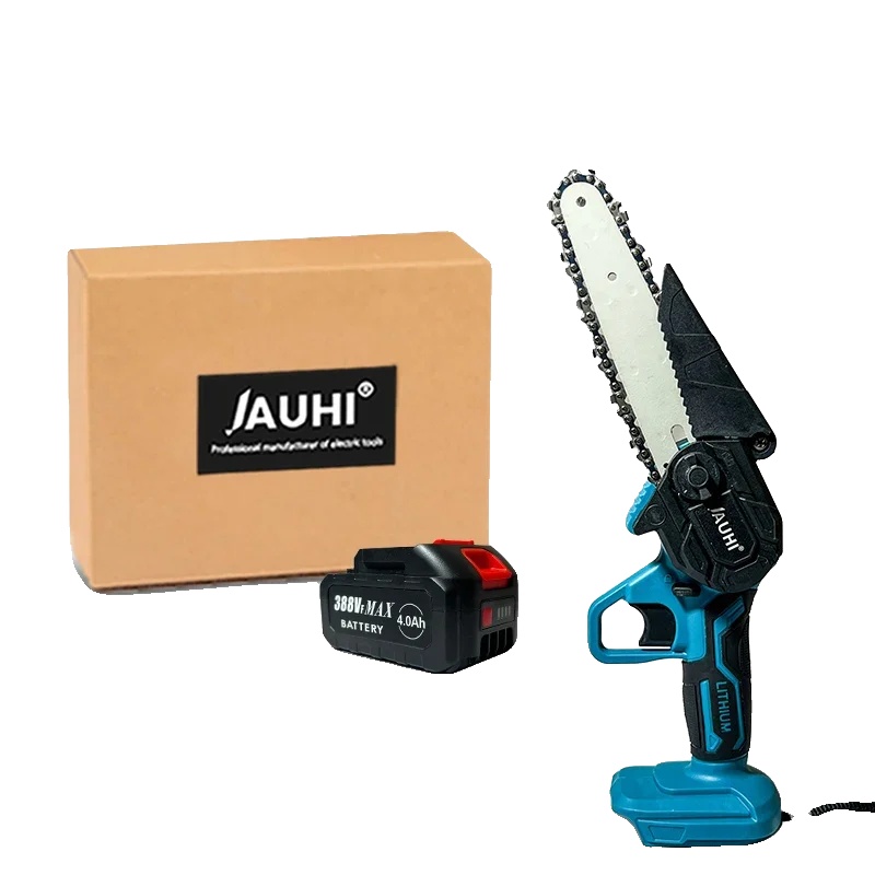 Akku-elektrosäge, Ergonomisches Design, Hohe Schnittleistung, 1 Satz 388-v-akkus