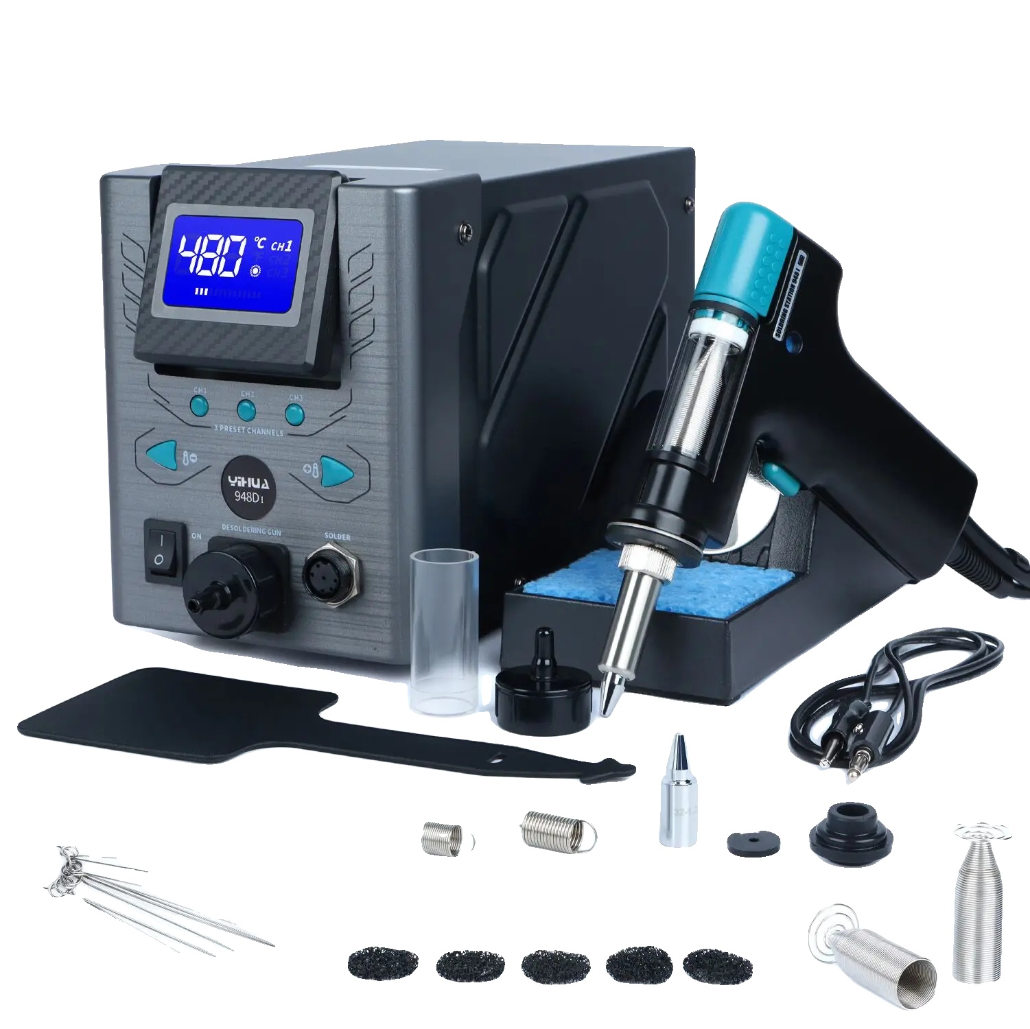 Entlötstation, 110 W Hochleistungsgerät, Lcd-bildschirm, Paket 1, 220 V Eu