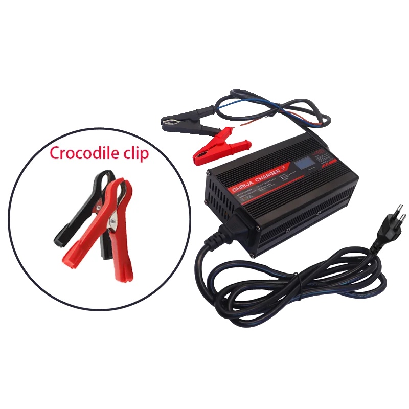 Ladegerät, Effizientes Laden, Sicherheitsmerkmale, Krokodilklemme, Eu-220v