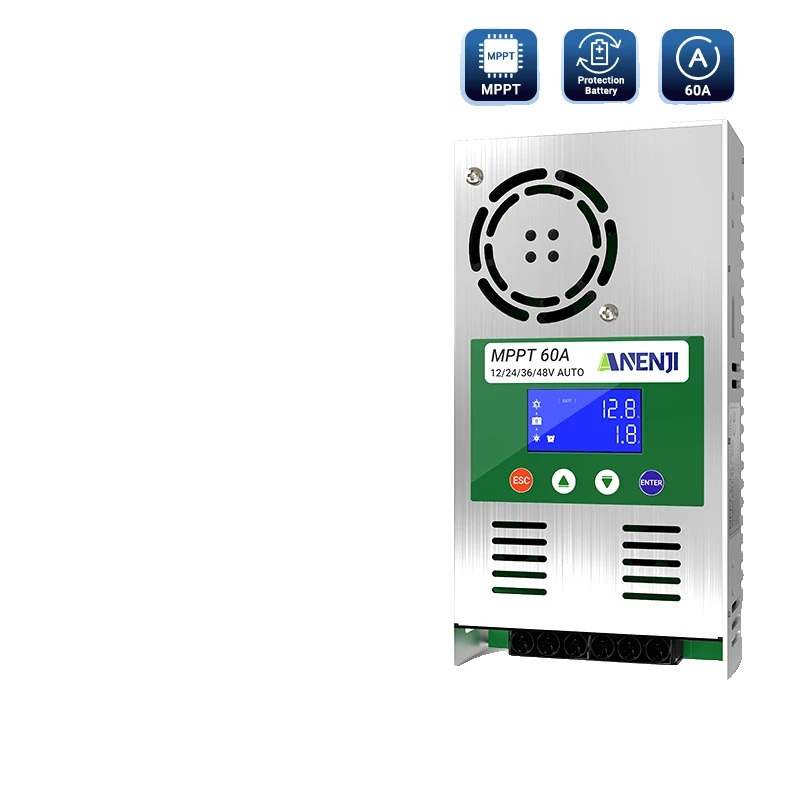Solarladeregler, 60a Mppt, Smart-geräte-kapazität, Anj-48v-60a