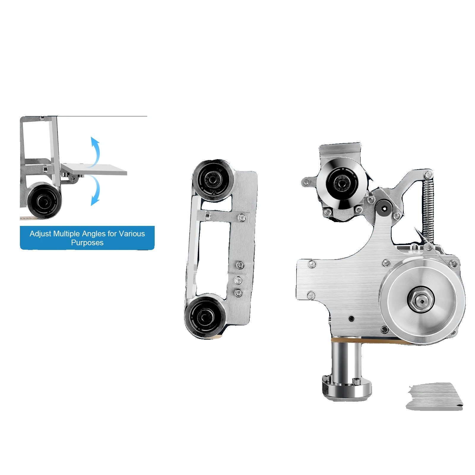 Mini-bandschleifer, Bürstenloser Gleichstrommotor, 550 W Leistung, 5000 U/min Drehzahl, Geräuschpegel ≤ 100 Db, Kompakte Bauweise