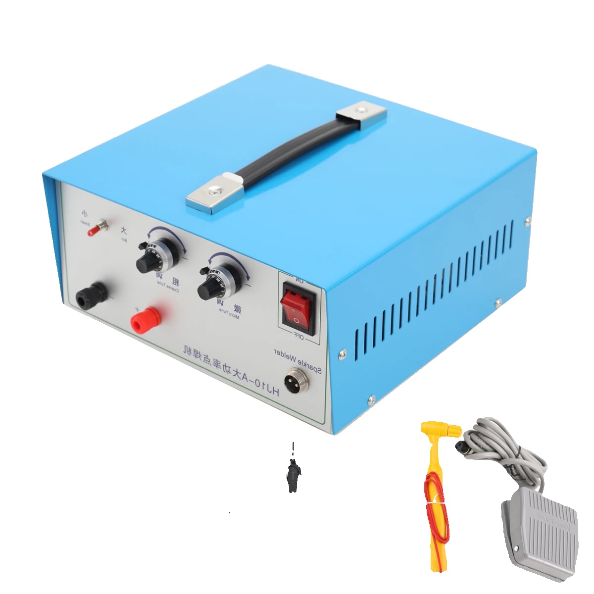Impulspunktschweißgerät, Maximaler Strom 80 A, Leistung 400 W, Schweißbereich 0,5 Bis 1,5 Mm