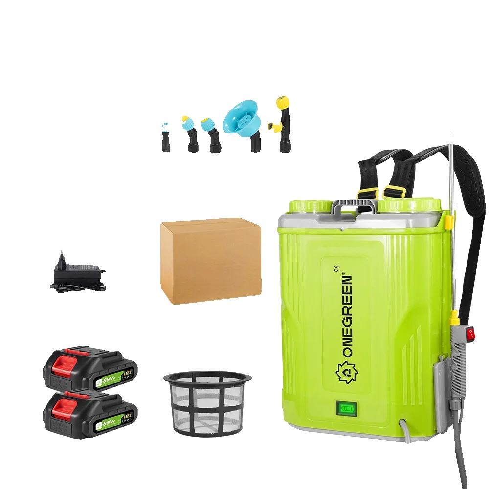 Elektrisches Sprühgerät, 20 L Fassungsvermögen, 80 Psi Druck, 2 X 88vf Akku-set