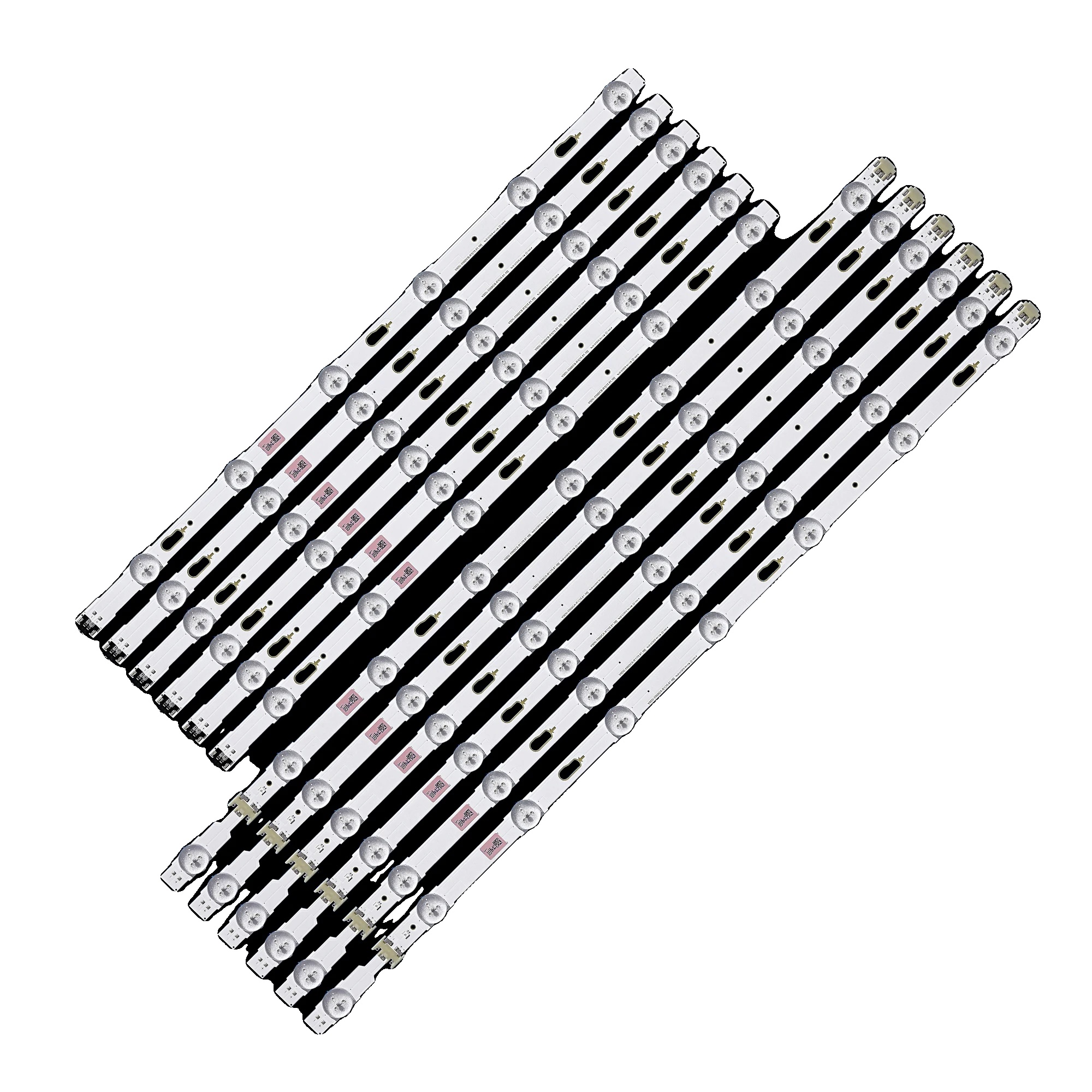 Led-streifen, 1128 Mm Lang, 14 Leds, 3 V, Kompatibel Mit Verschiedenen Tv-modellen, 12er-set