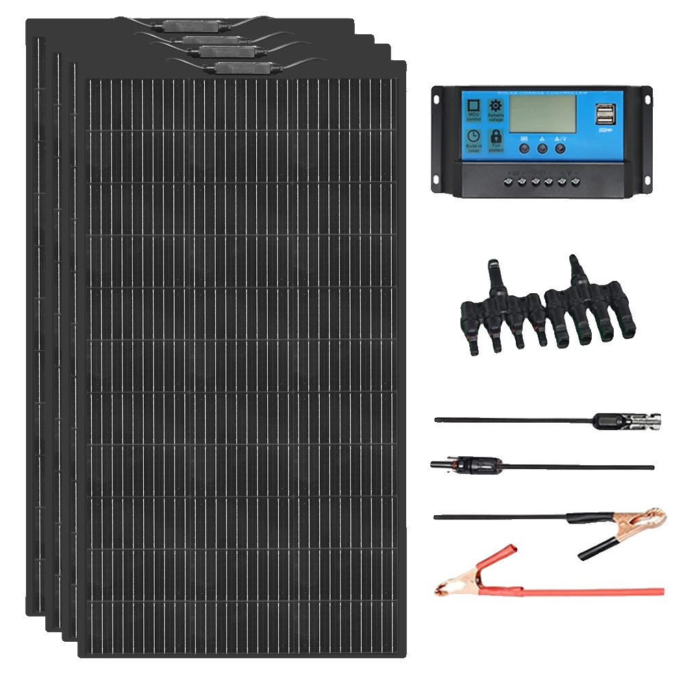 Solarmodul-sets, Flexible Kabel, Ladereglerkabel