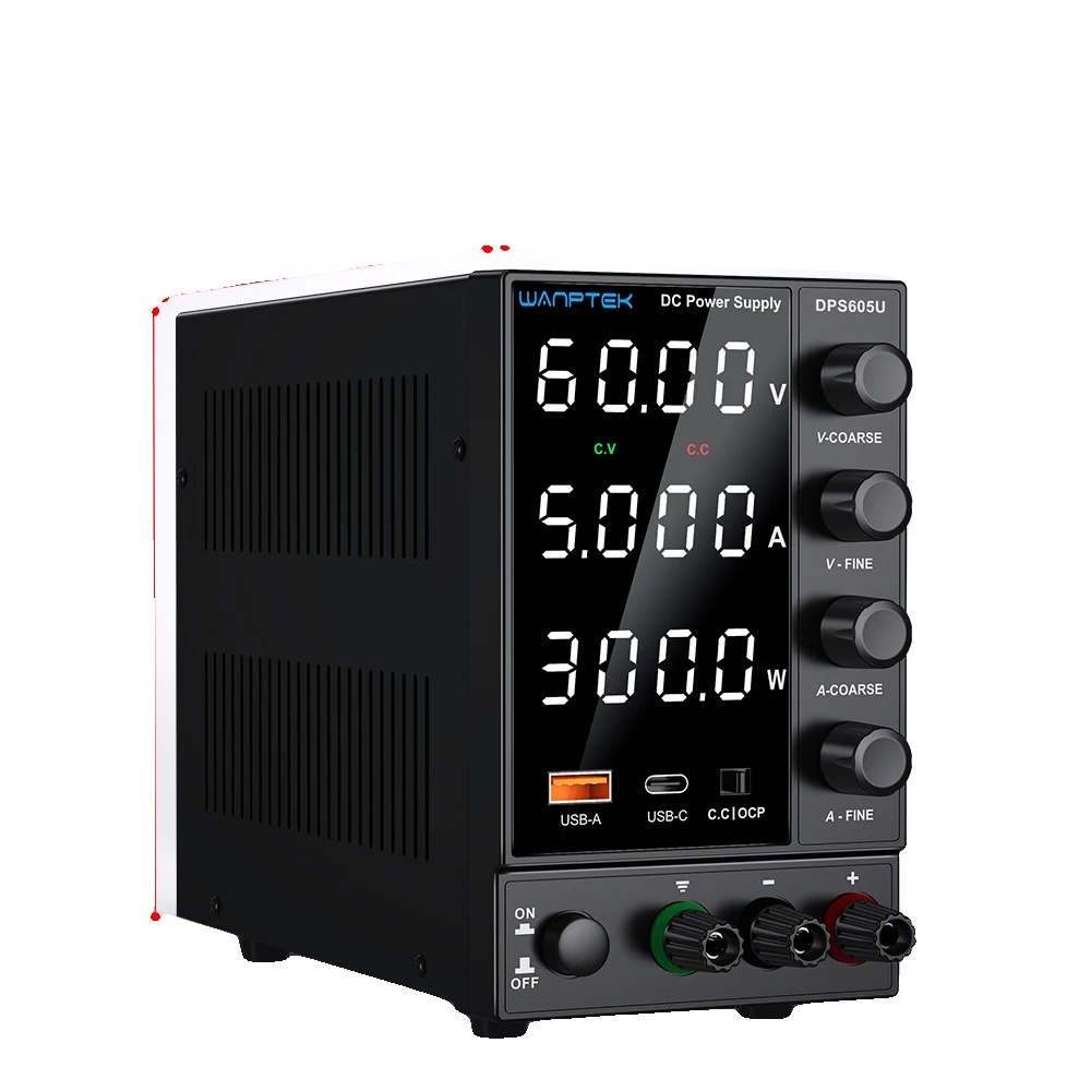 Gleichstromnetzteil, Einstellbare Spannung, Usb-ladefunktion, Dps605u 60v 5a