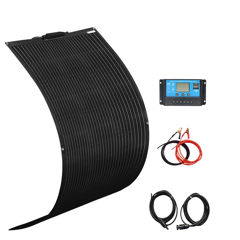 Solarmodul-set, 120 W/240 W Leistung, Flexible Installation