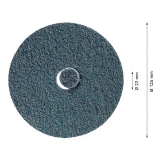 Accessories 2608901271 Polierscheibe Durchmesser 125 mm Bohrungs-Ø 22 mm 1 St. - Bosch