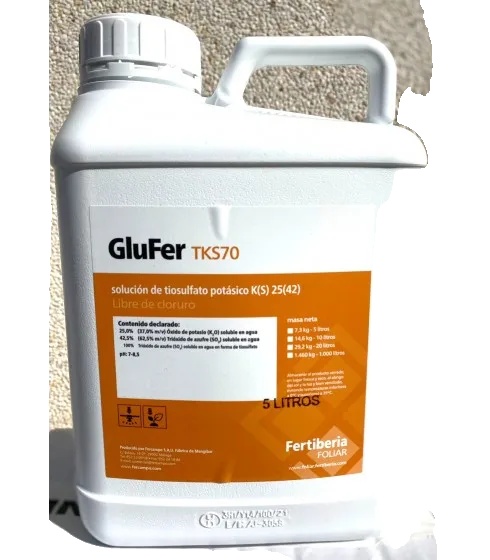 Kaliumthiosulfat, 5-liter-kanister, Kaliumkonzentration 370 G/l, Blatt- Oder Bewässerungsdüngung, Dosierung 2–3 Ml Pro Liter, Geeignet Für Die Fruchtentwicklung