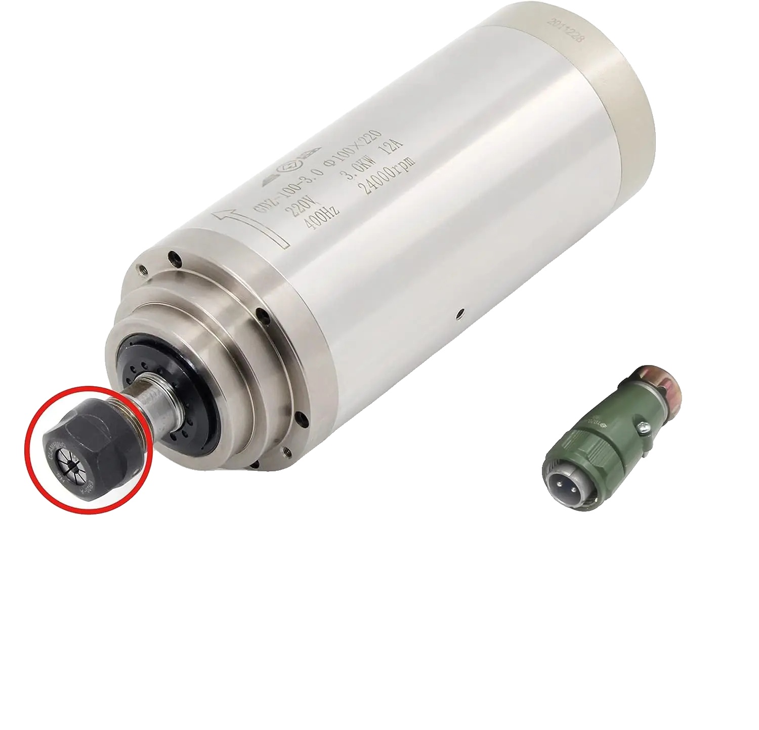 Cnc-spindelmotor Mit Wasserkühlung, Hochgeschwindigkeitsbetrieb, Effizientes Kühlsystem, Just-spindel