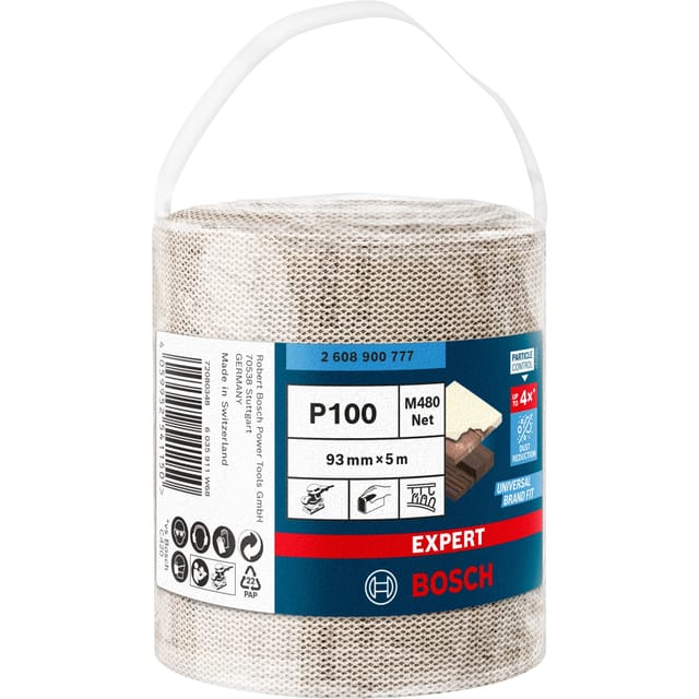 Professional Expert M480 Schleifnetzrolle, 93 mm, 5 m, g 100 (2608900777) - Bosch
