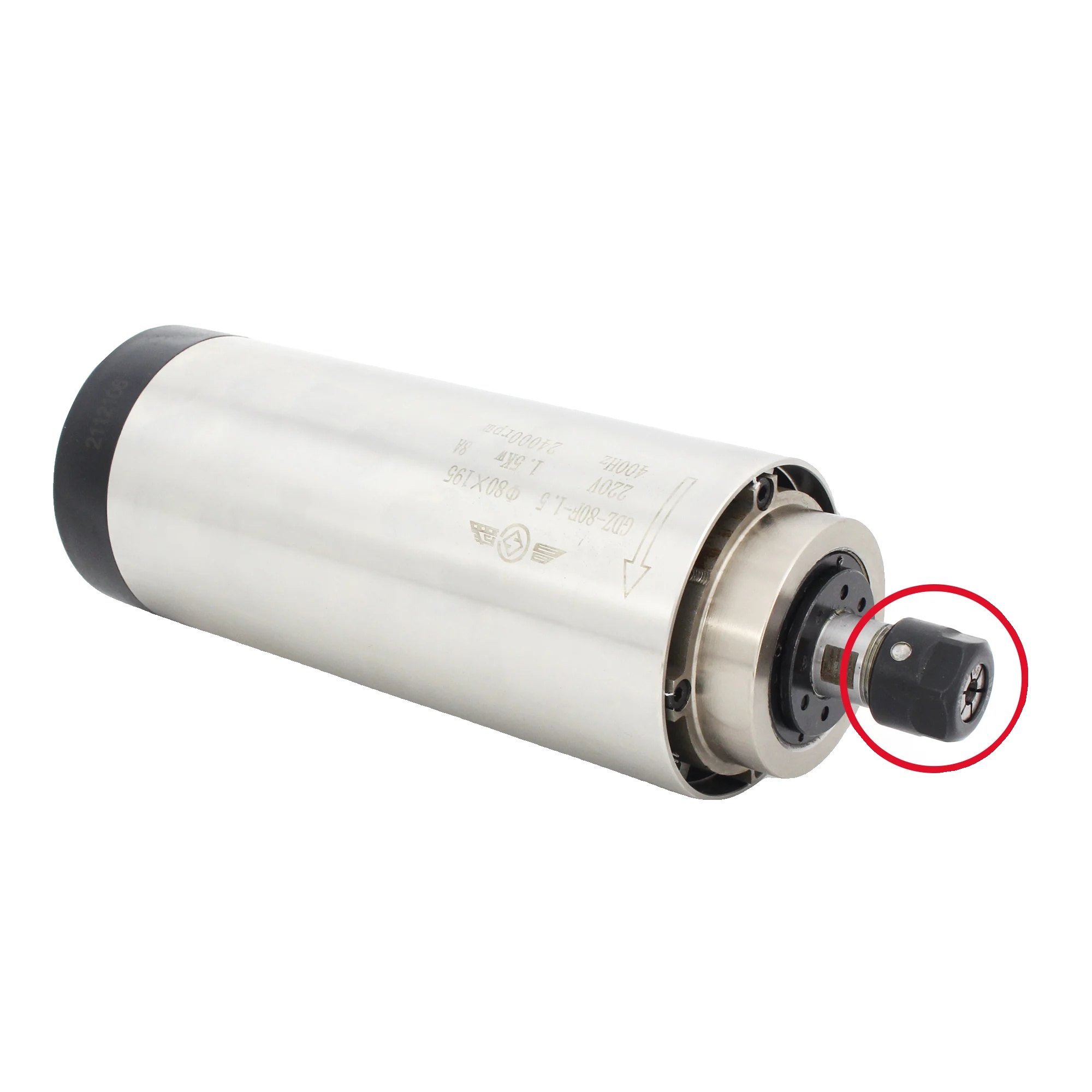 Spindelmotor, 1,5 Kw Leistung, Luftgekühlt, Nur Eine Spindel