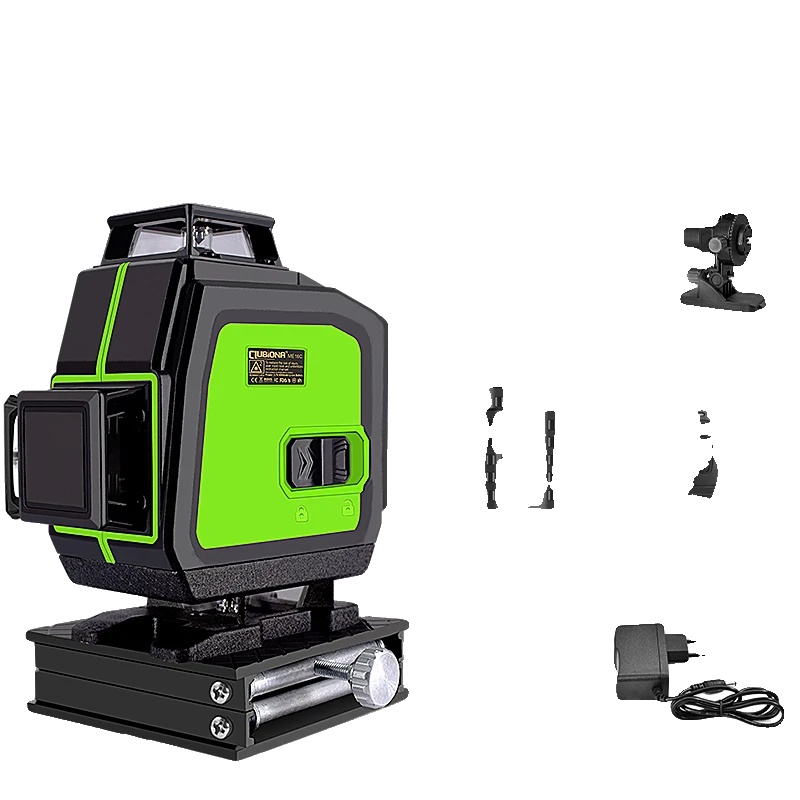 Grüner Laserstrahl, 4x360°-abdeckung, Fernbedienung, Vielfältige Anwendungsmöglichkeiten