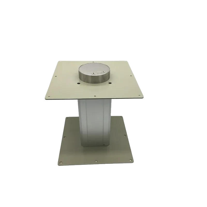 Manueller Hubtisch, Höhenverstellbar 34–75 Cm, Tragkraft 130 Kg, Gehäuse Aus Aluminiumlegierung, Grundfläche 300 X 300 X 4 Mm, Manuelle Bedienung