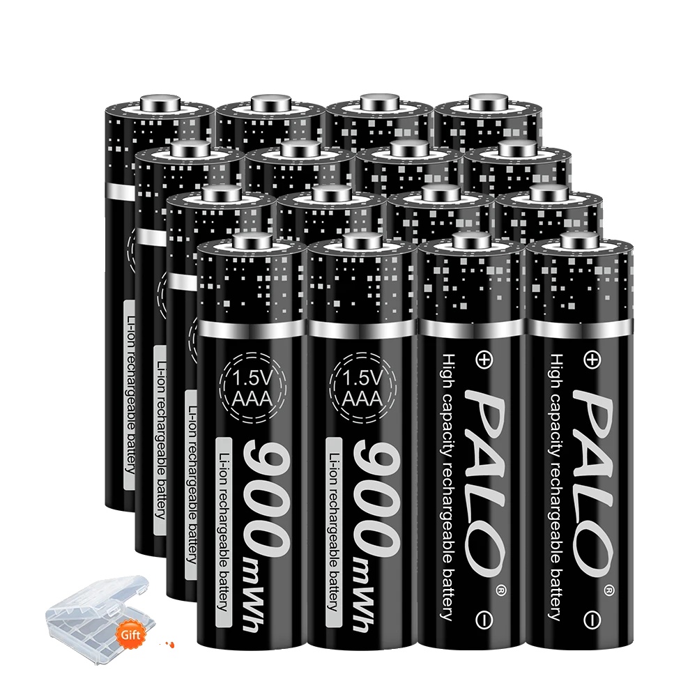 Wiederaufladbares Ladegerät, 8-facher Ladeplatz, Intelligente Ladetechnologie, 16 Aaa-batterien