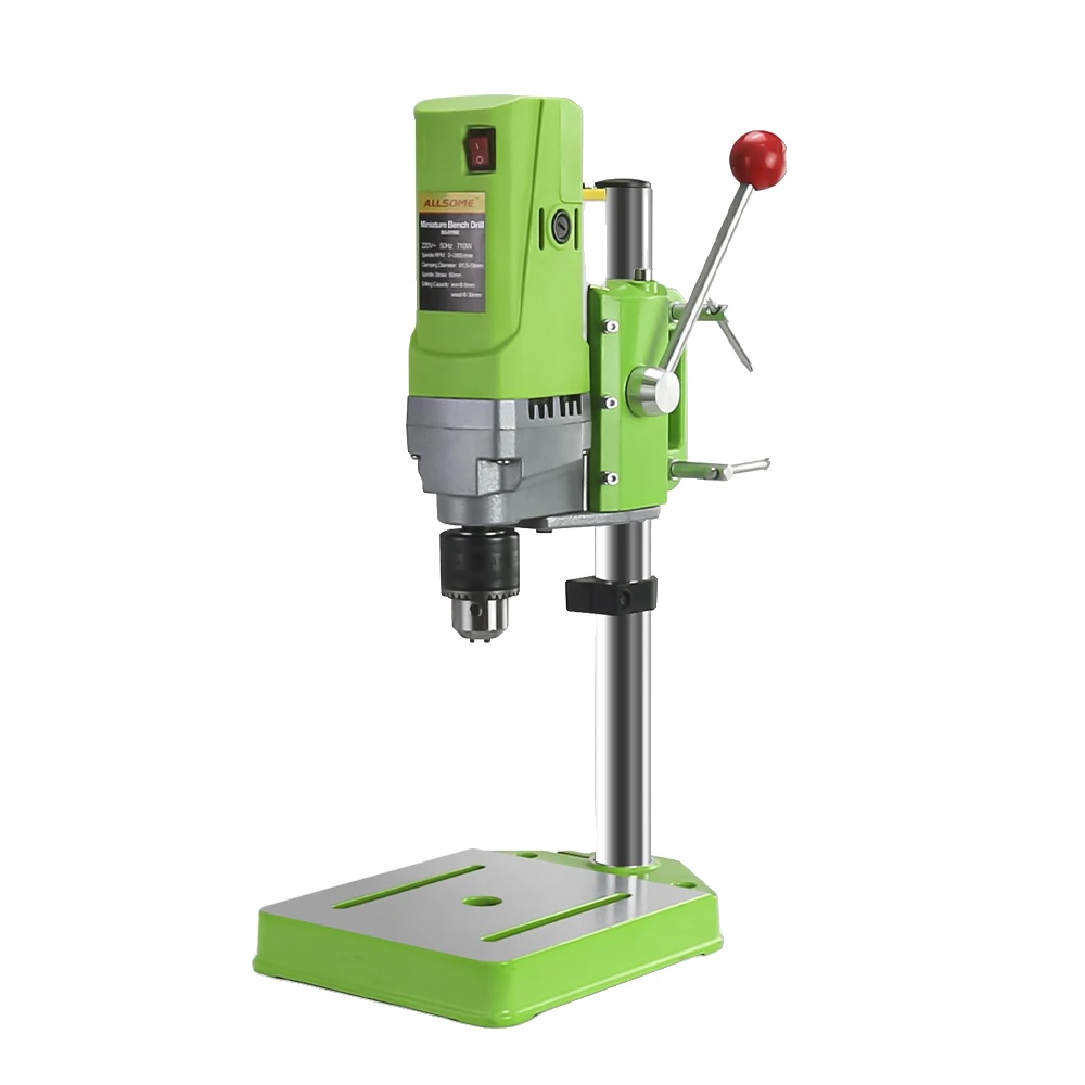 Bohrmaschine, 220 V, 710 W, Leerlaufdrehzahl 2800 U/min, Maximaler Bohrdurchmesser 13 Mm, Gewicht 5,6 Kg