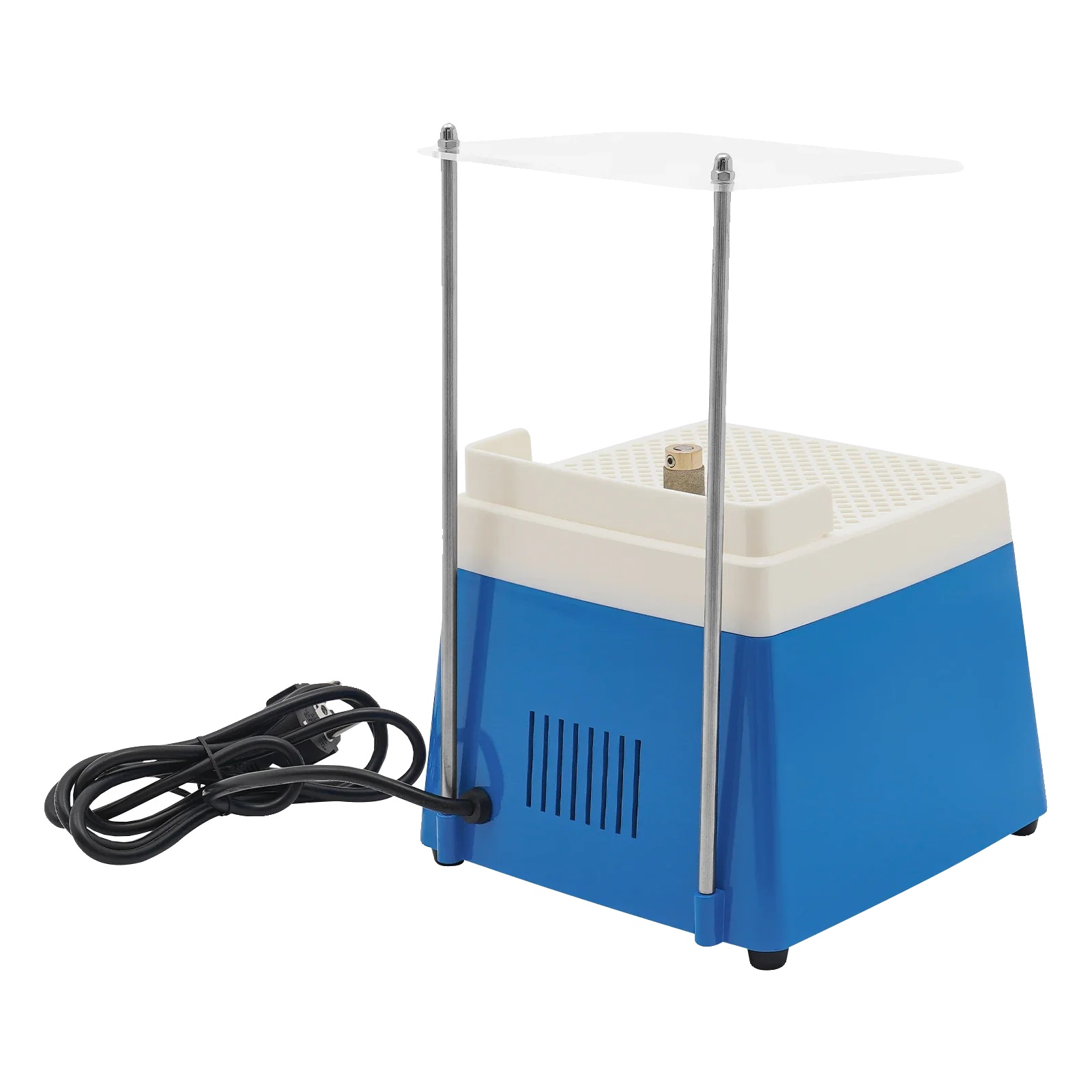 Elektrischer Mikroschleifer, Tragbares Schleifgerät, Hohe Drehzahl, Blau, Eu
