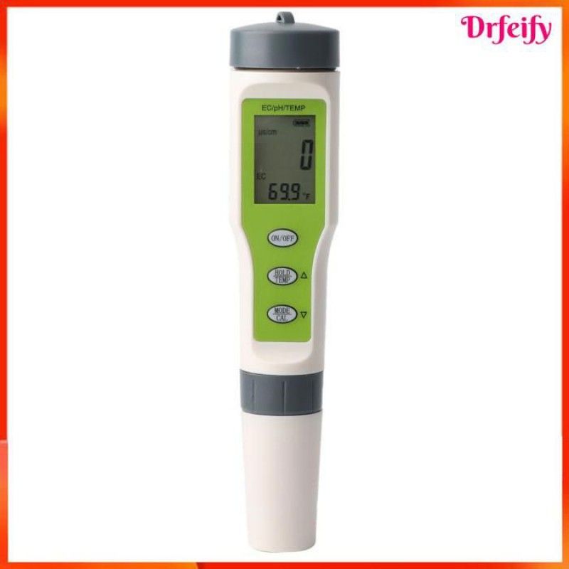 Wasserqualitätstester - 3 In 1 - Ph - Ec - Temperatur (tragbar)