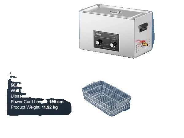 Ultraschallreiniger, Einstellbare Heizleistung, 40 Khz Frequenz, 30 L