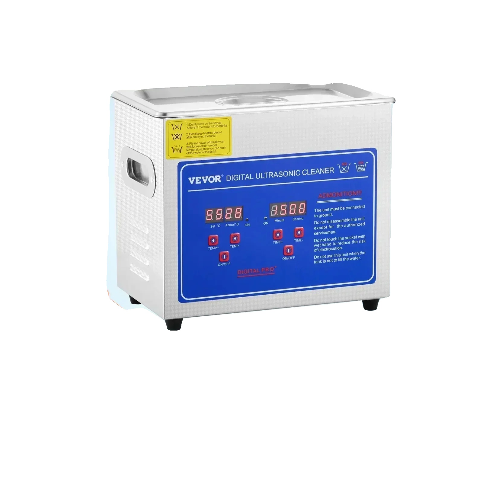 Ultraschallreiniger, Kraftvolle Reinigung, Einfache Bedienung, 3 L Jps-20a