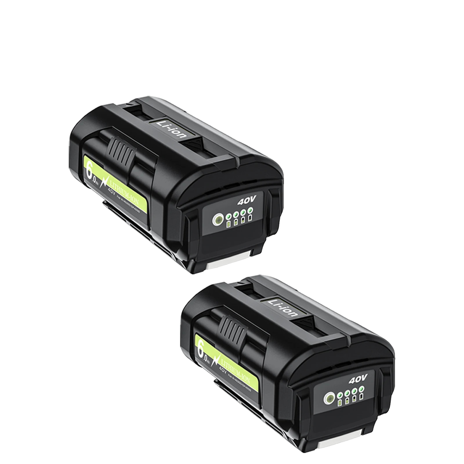 Wiederaufladbarer Akku, 6000 Mah Kapazität, 40 V Ausgang, Kompatibel Mit Ryobi