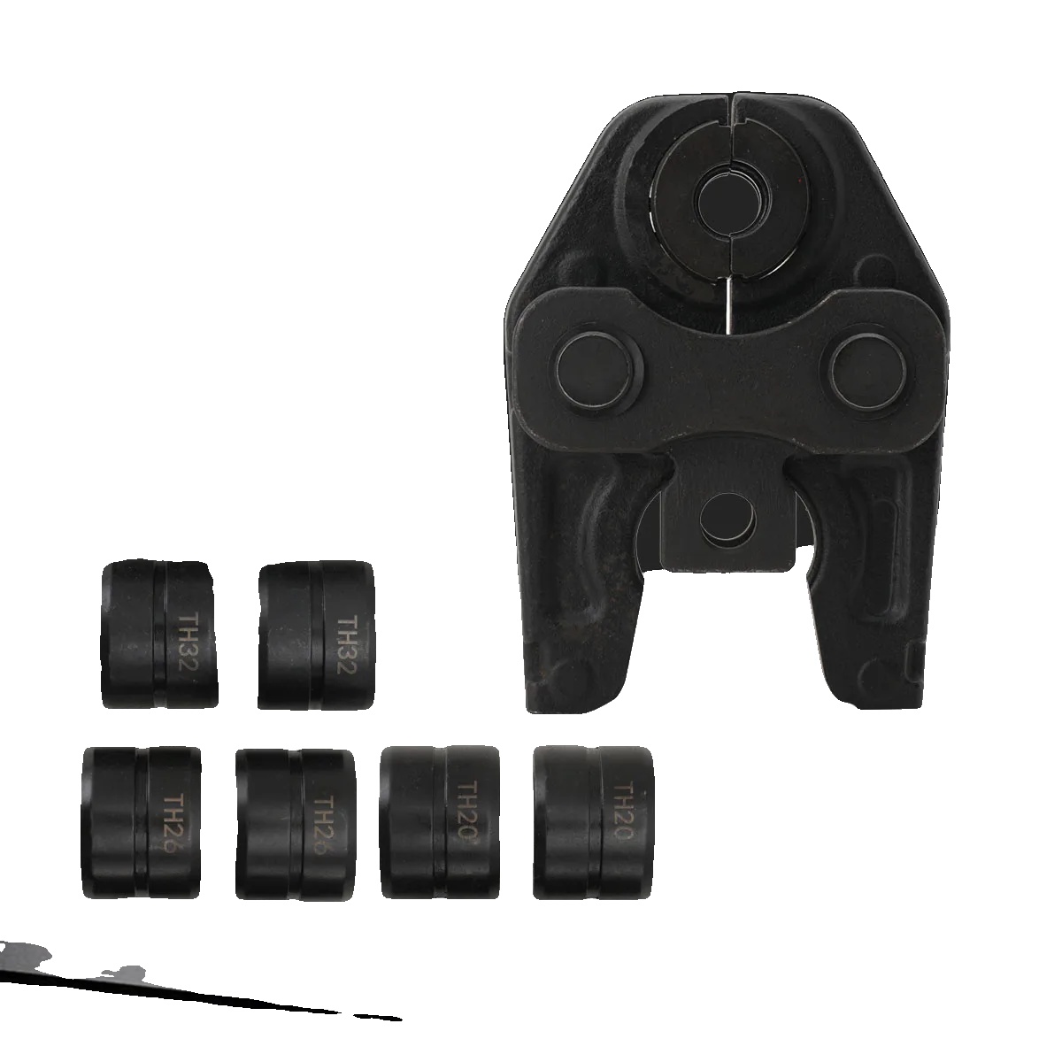 Crimpzange, Edelstahl, Kompatibel Mit Pex-rohrgrößen, Hohe Druckbeständigkeit, Ergonomisches Design, Kompatibel Mit Th-formen