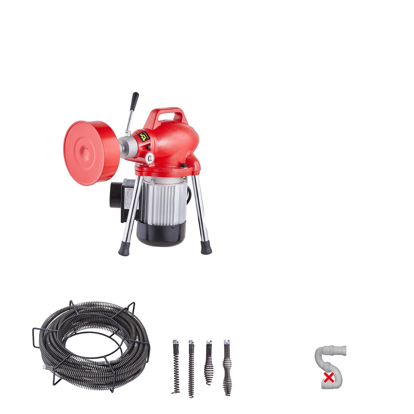 Abflussreinigungsmaschine, Motor, 20-meter-kabel