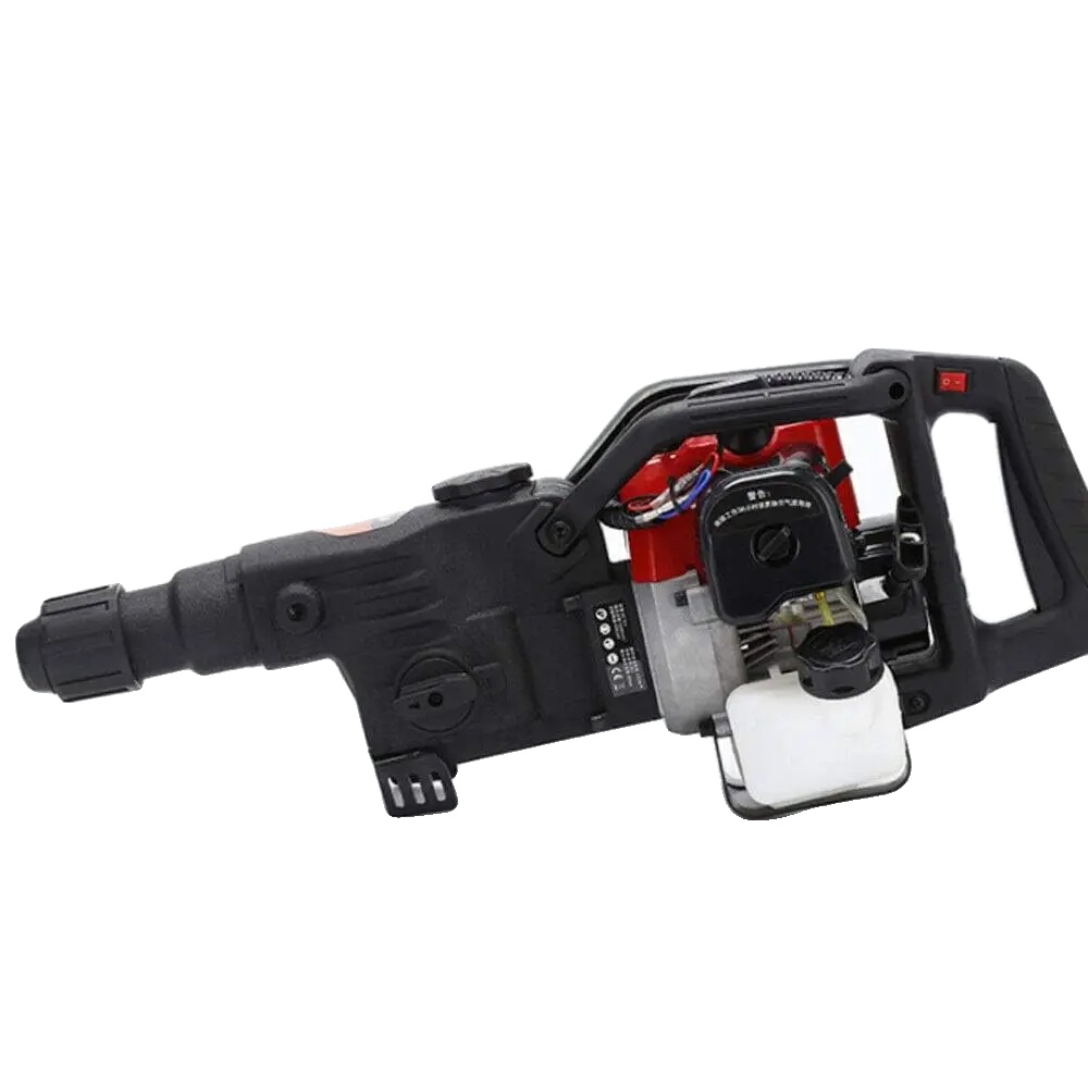 Benzinbetriebener Abbruchhammer, 2,4 Ps Motor, 30 J Schlagenergie, Manueller Seilzugstarter