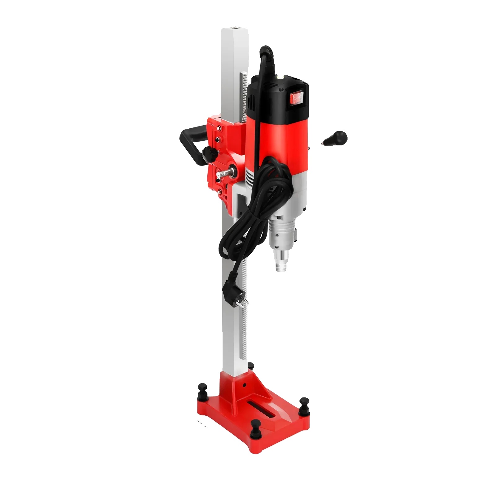 Kernbohrmaschine, 2300-w-motor, Einstellbare Bohrtiefe, Rot/schwarz