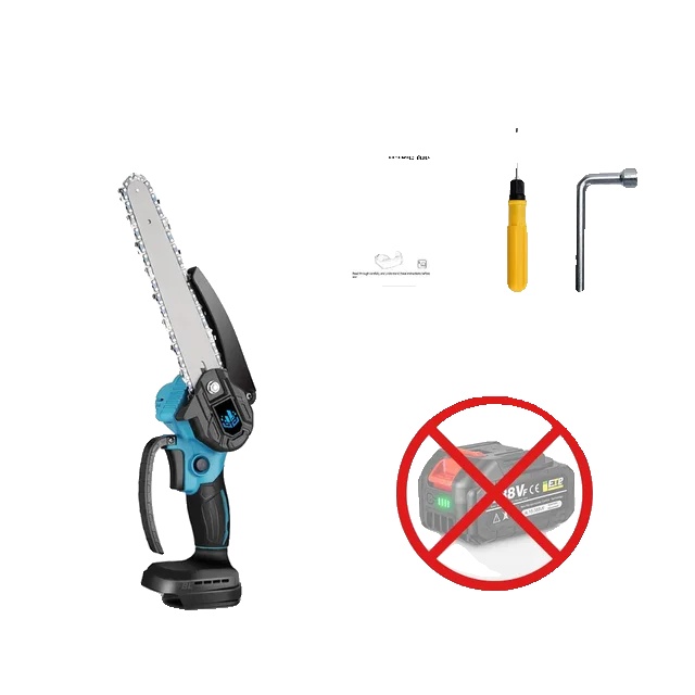 Akku-kettensäge, Bürstenloser Motor, Kein Akku, Eu-a