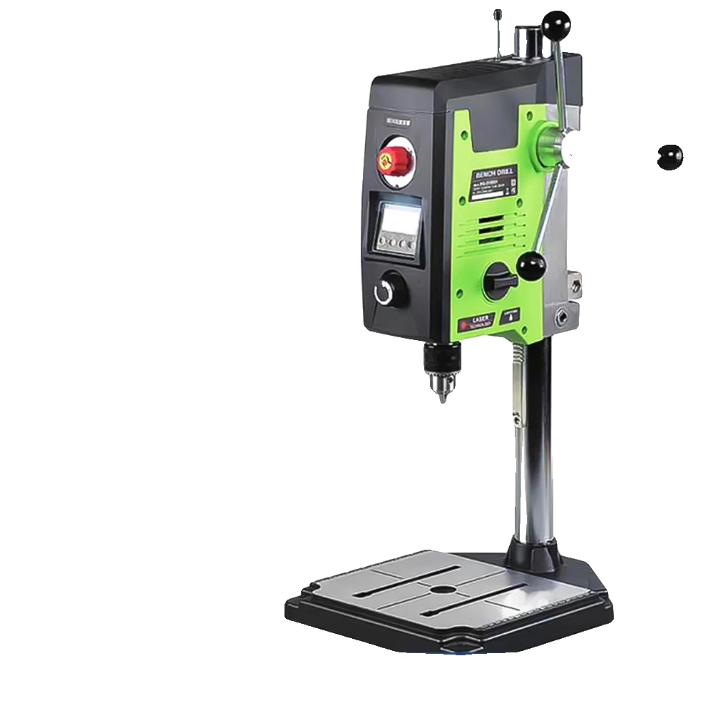 Mini-säulenbohrmaschine, 800 W Leistung, Variable Drehzahlregelung, Bg-518801 (800 W), Eu