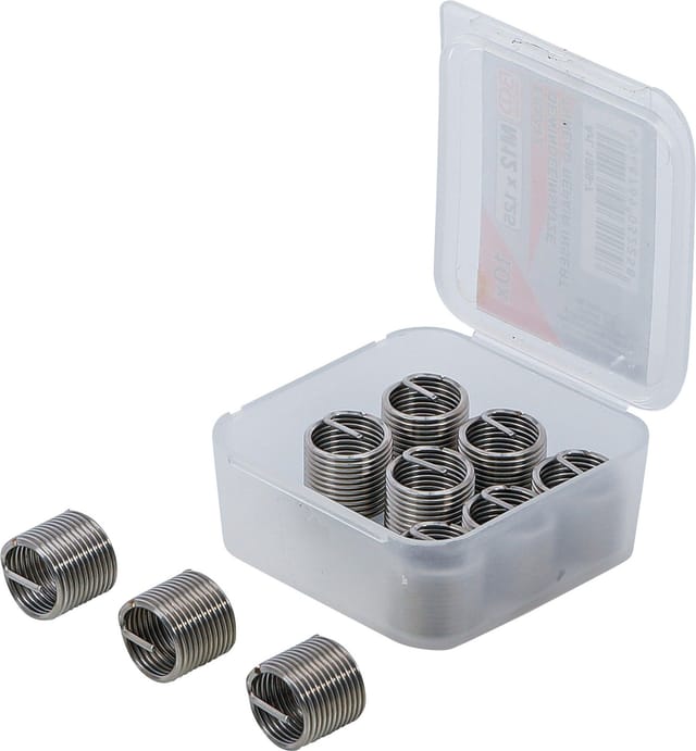 BGS Ersatz-Gewindeeinsätze M12 x 1,25 10tlg. - 1959-7