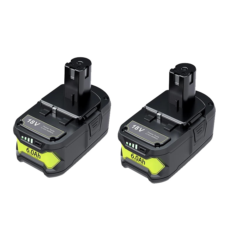 Akkuadapter, 18 V, 6000 Mah, Kompatibel Mit Ryobi, 2 Akkus