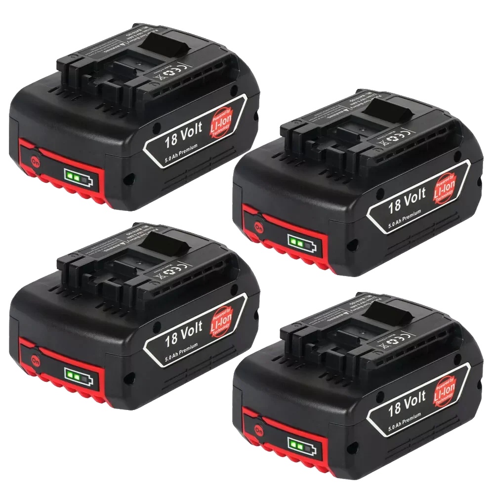Ersatzakku, 8000 Mah Kapazität, Kompatibel Mit Elektrowerkzeugmodellen, 4 Akkus