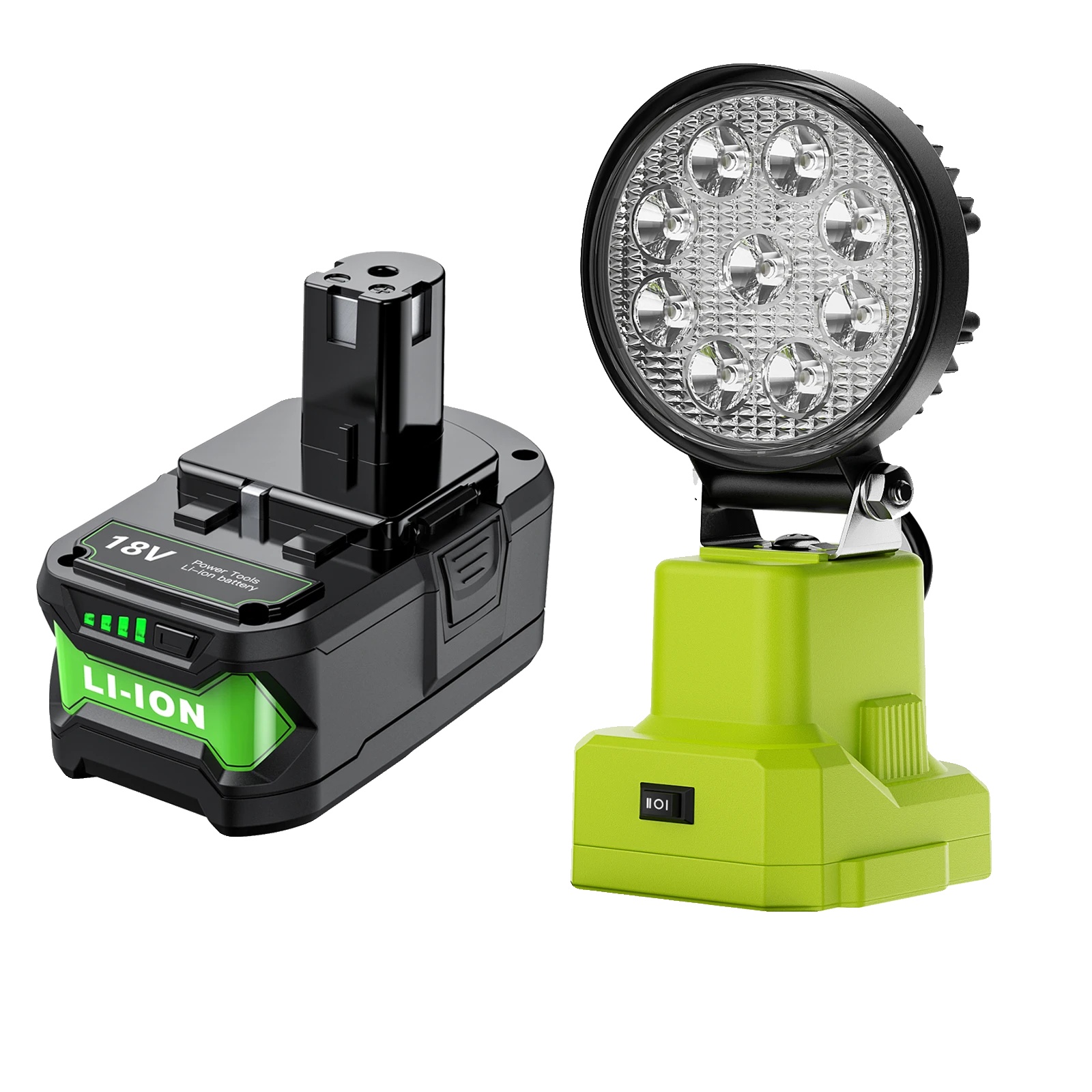 Akku-austausch, 9000 Mah Kapazität, Li-ionen-technologie, Kompatibel Mit Ryobi