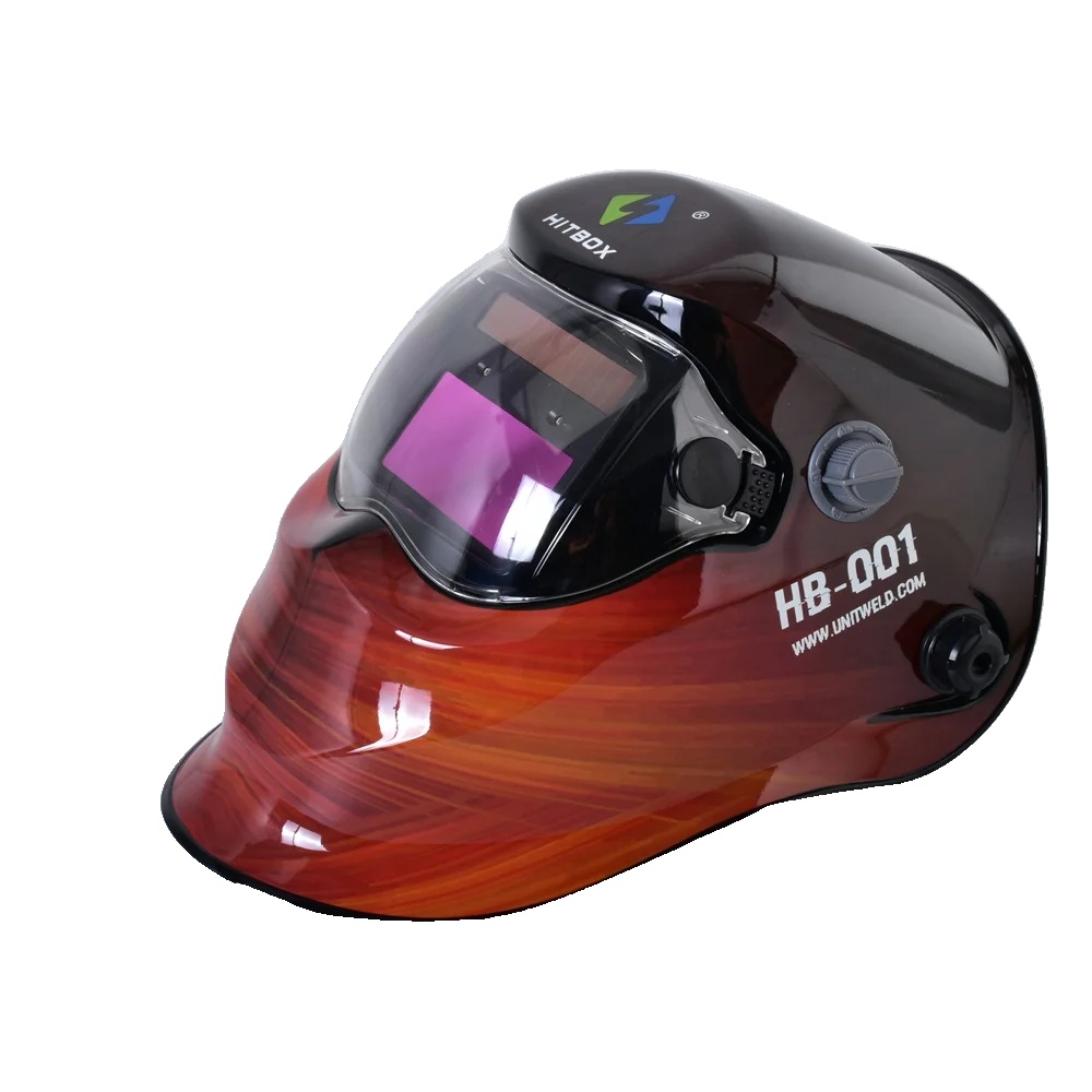 Schweißhelm, Automatische Verdunkelung, Weites Sichtfeld, Hb002