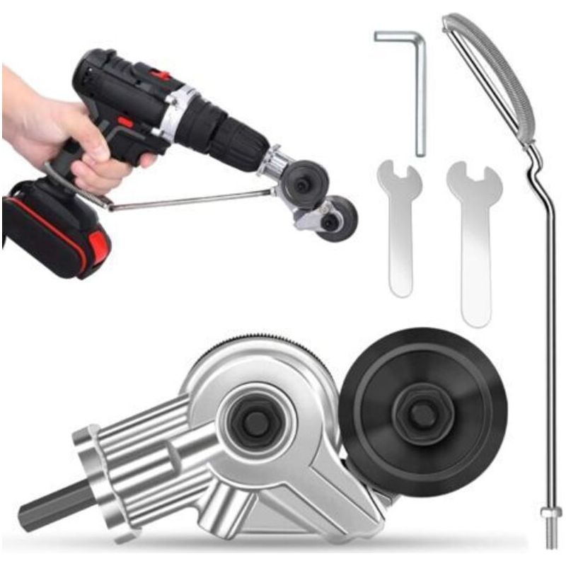 Tragbare Elektrische Blechschere Und -nibbler, Blechnibbler, Elektrische Metallschere, Elektrischer Metallnibbler, Elektrische Bohrmaschinenschere, Einfach Zu Bedienen Zum Schneiden Von Blechen