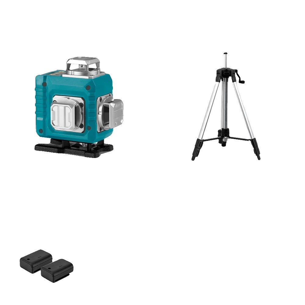 Laser-nivelliergerät, Hohe Präzision, Selbstnivellierungsfunktion, 150-cm-stativset