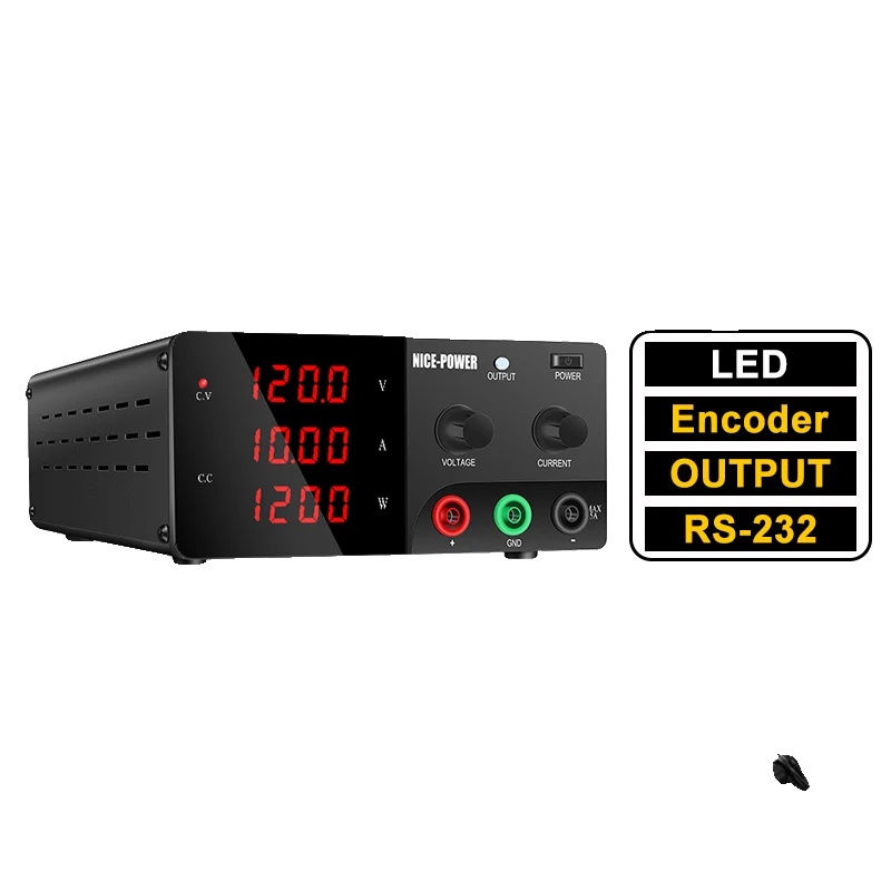 Netzteil, Einstellbare Ausgangsleistung, Rs-232-schnittstelle, R-sps12010-232, 120 V, 10 A, 1200 W, Rs-232-anschluss
