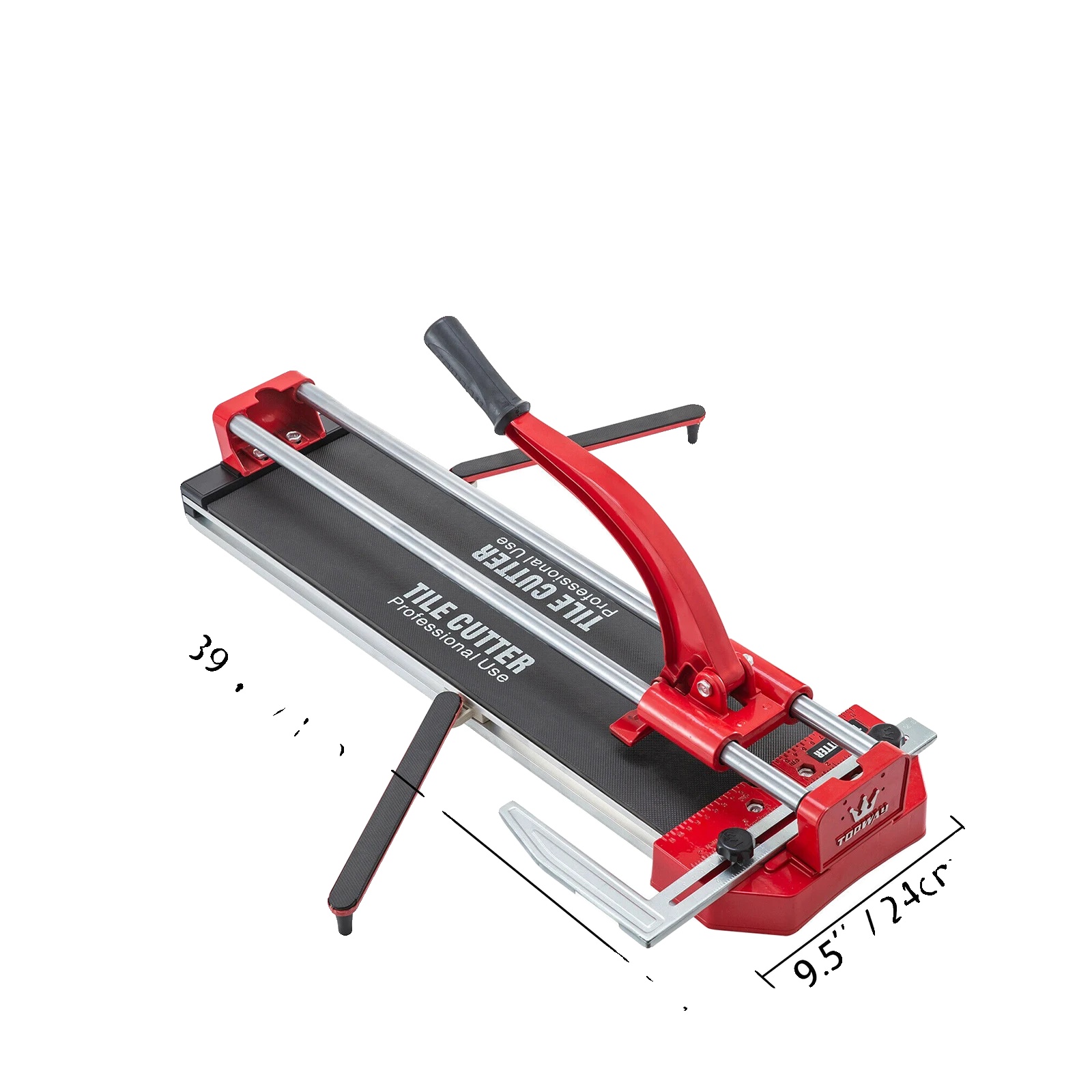 Fliesenschneider, Laserpositionierung, Robuste Konstruktion, 31-zoll-doppelschienen