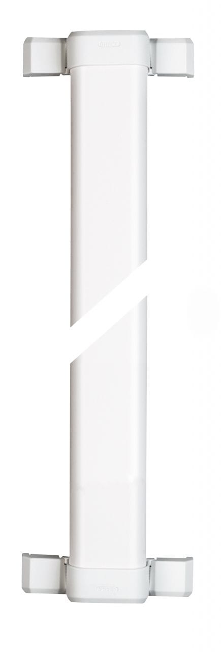 Abus - Stangenset wintecto one FOS550, FOS650 75/75 cm Plastikhülle/Stahl weiß Plastik