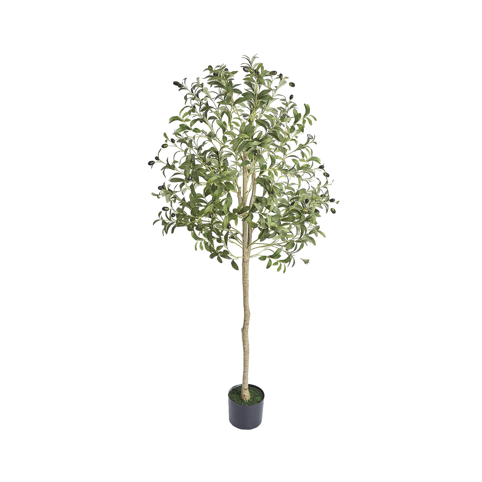 Künstlicher Olivenbaum, Realistisches Design, Verstellbare Äste, 1,5 M, Typ 2